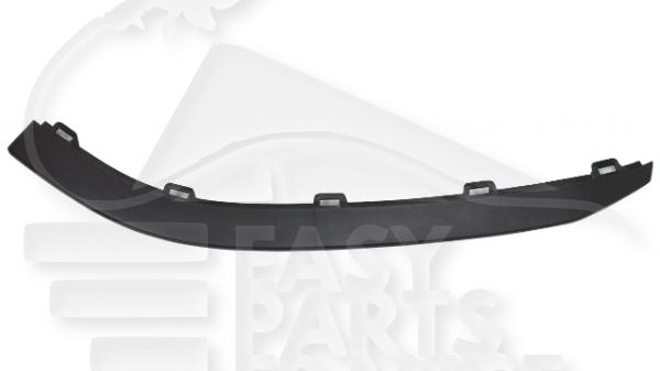 Spoiler de pare-chocs avant gauche conducteur noir Volkswagen Golf Vii Gti — Réf. 5G0 805 903 B